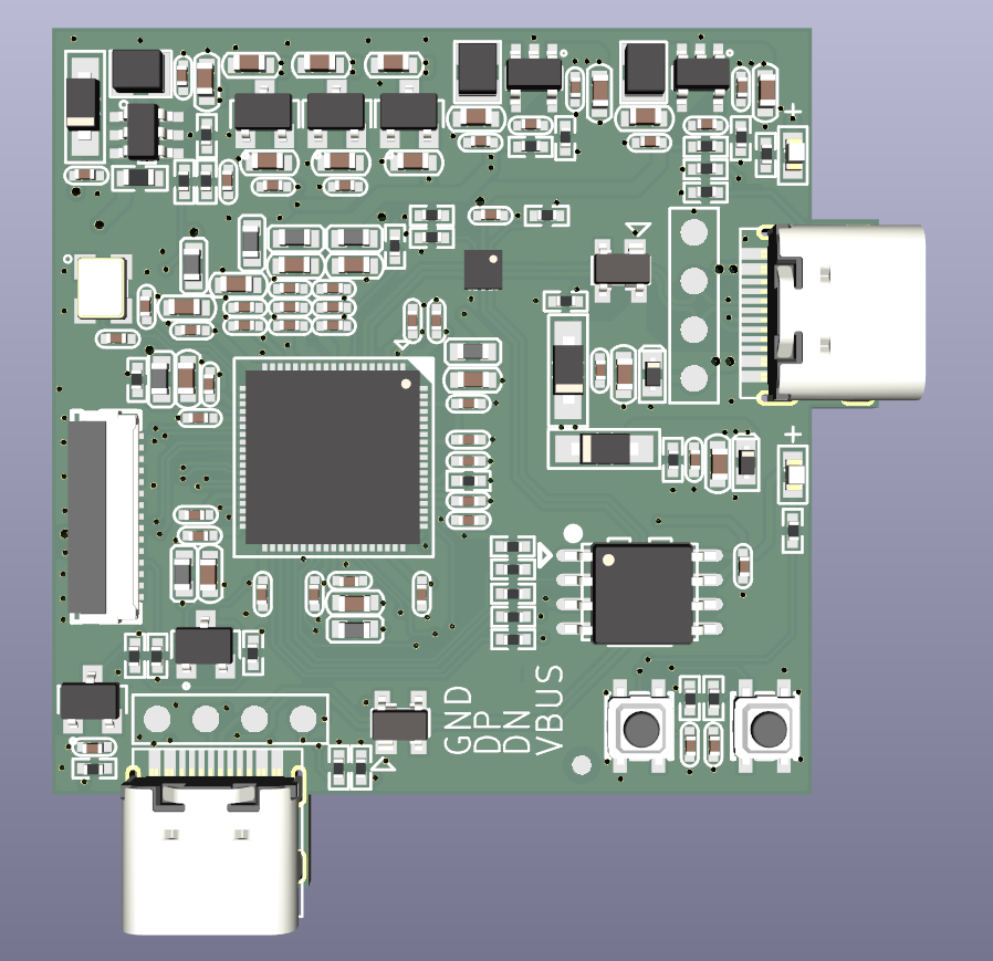 MS9129 desktop display PCBA